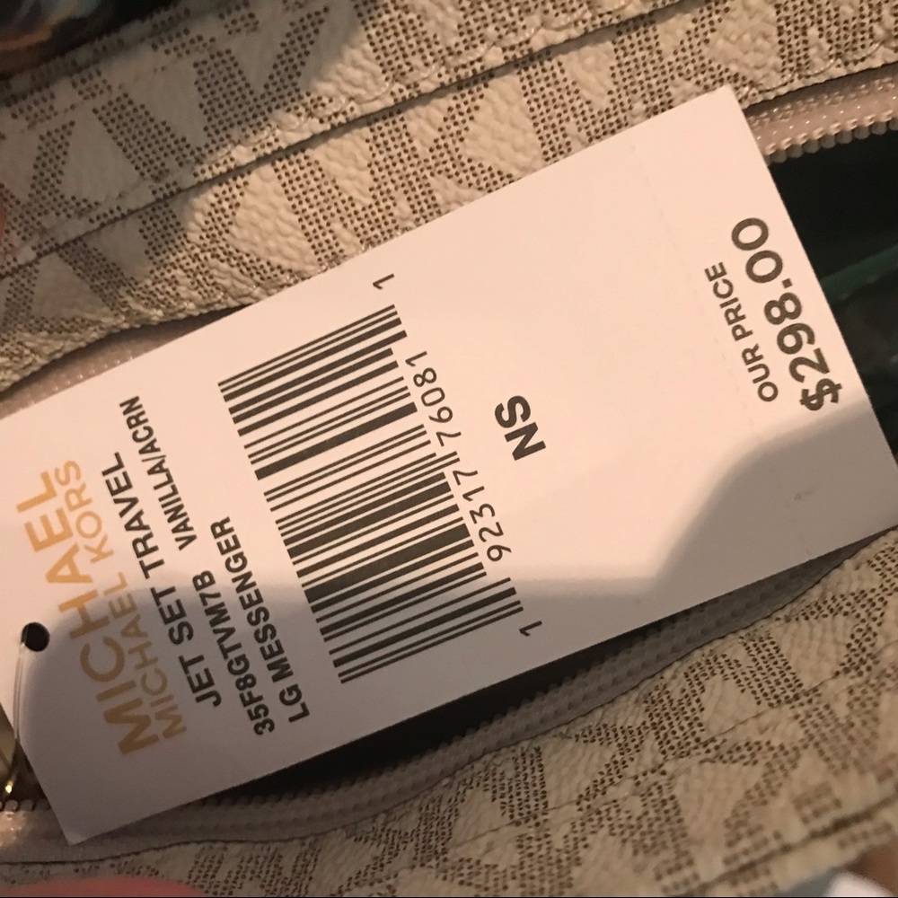 Michael Kors Jet set travel large messenger acorn - Picture 7 of 8